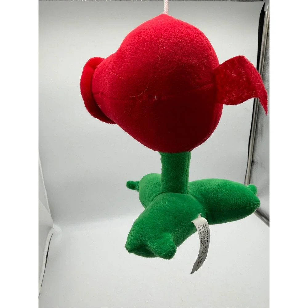 Plants vs Zombies Peashooter Plush Set Green Red 6 inch Stuffed Toy EA Jazwares